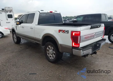2020 Ford F-250 King Ranch из США, поврежденный, VIN 1FT7W2BTXLEE74741
